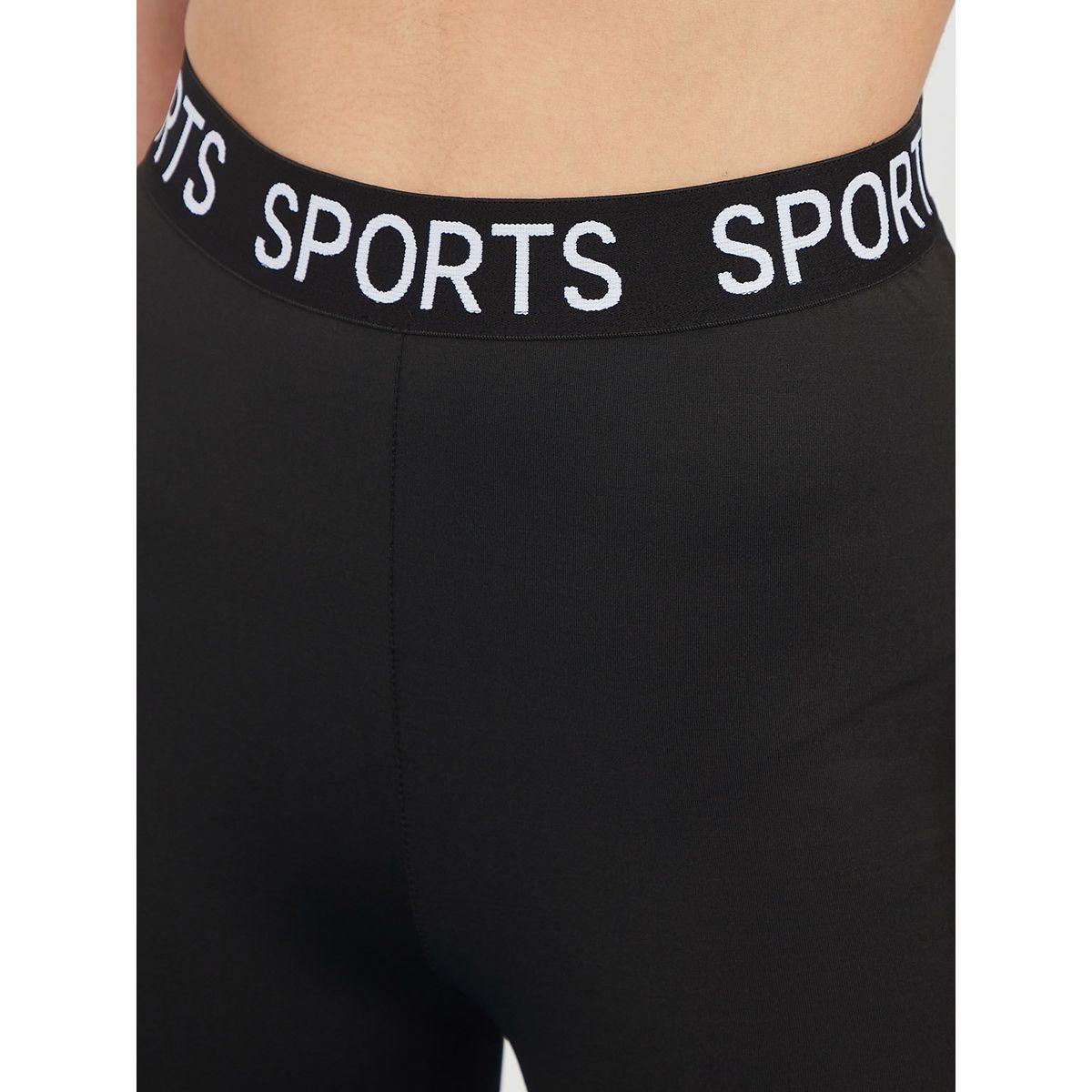 ليقنز رياضي بخصر مطبع بكتابة من ستايلي اكتيف-women-clothing-sportswearandactivewear-bottoms-image-3