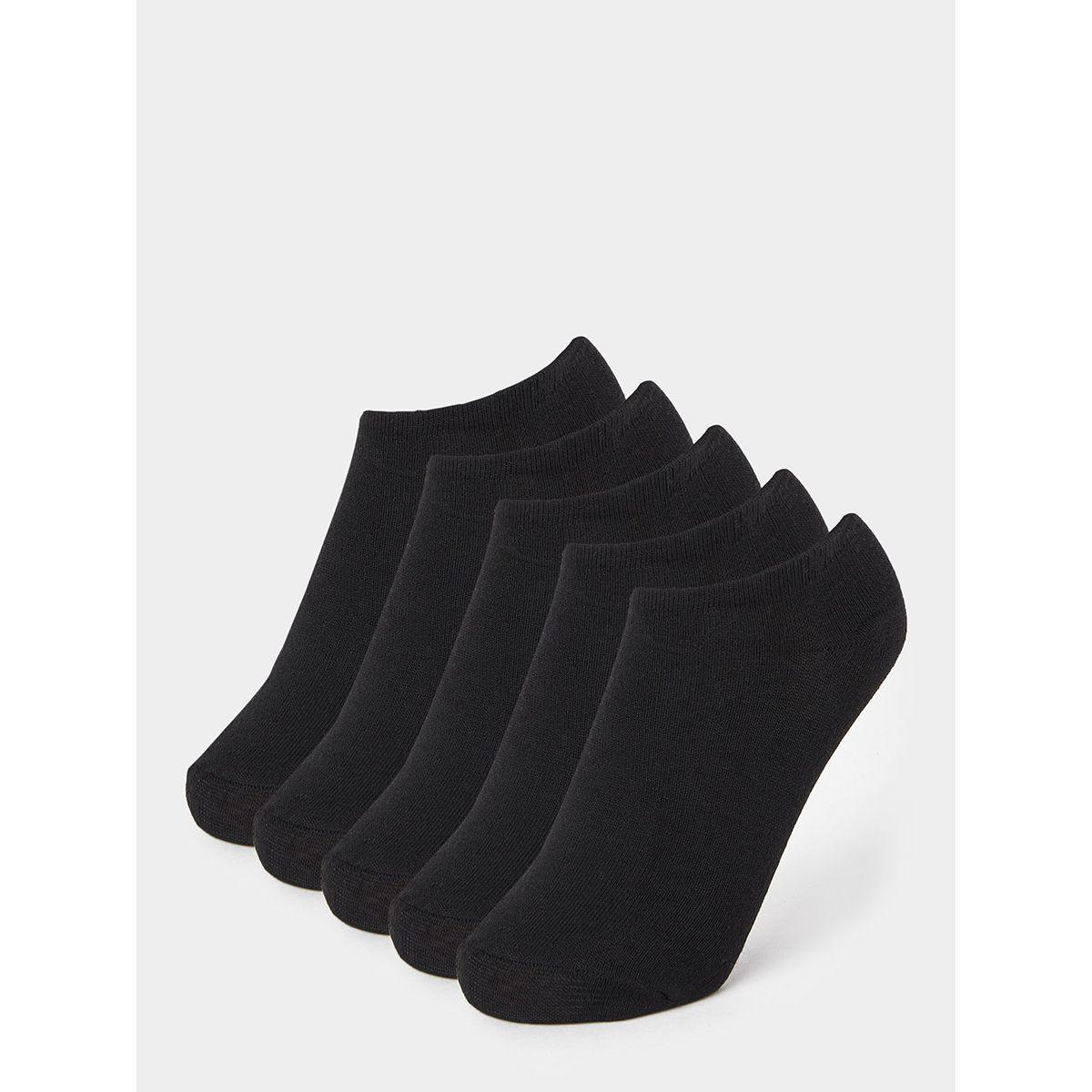 Styli Pack of 5 - Solid Ribbed Socks-men-socks-image-1