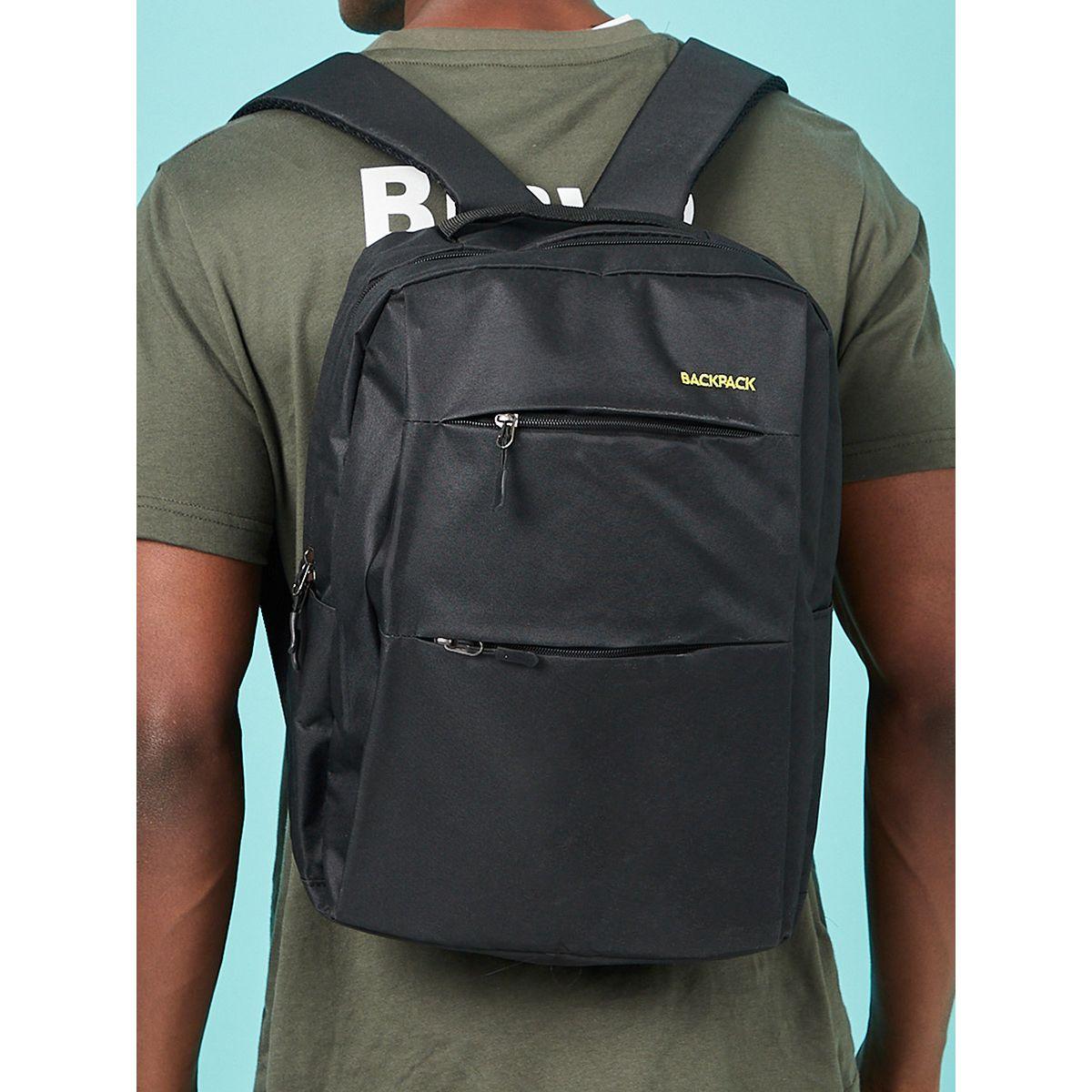 Styli Pack of 3 - Solid Backpack and Crossbody with Wallet-men-bags-image-3