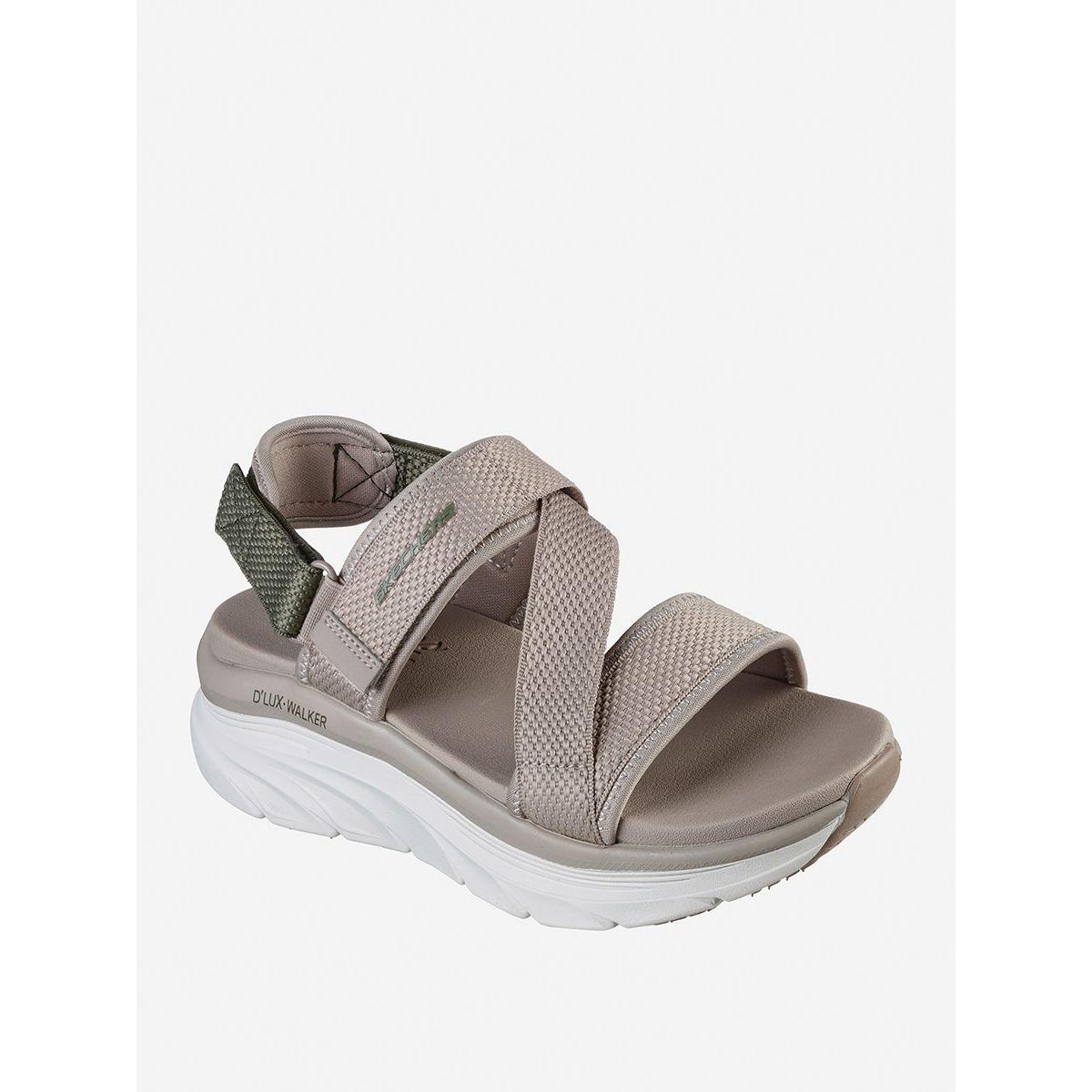 Skechers D'Lux Walker Comfort Sandals-women-shoes-sandals-flats-image-3