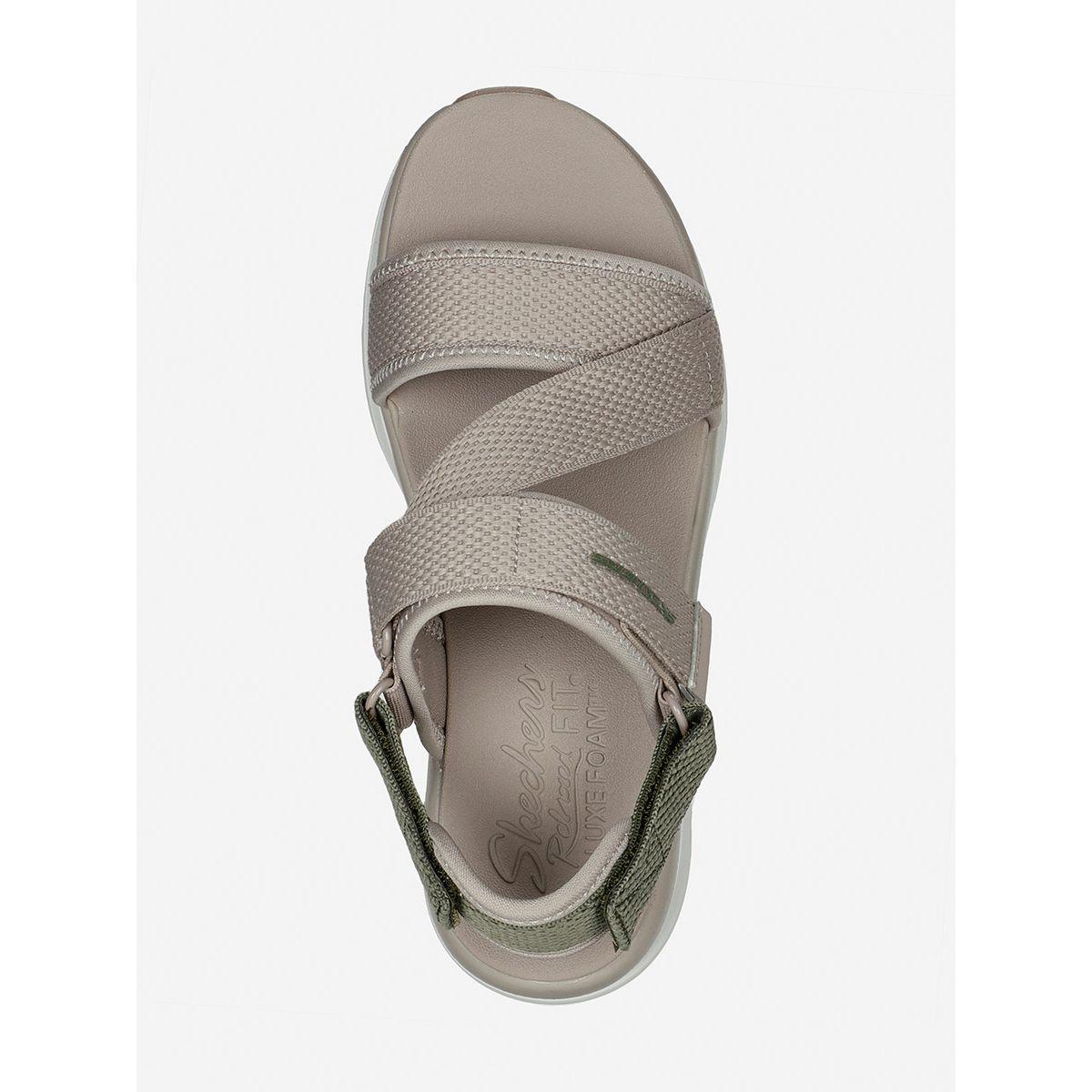 Skechers D'Lux Walker Comfort Sandals-women-shoes-sandals-flats-image-4