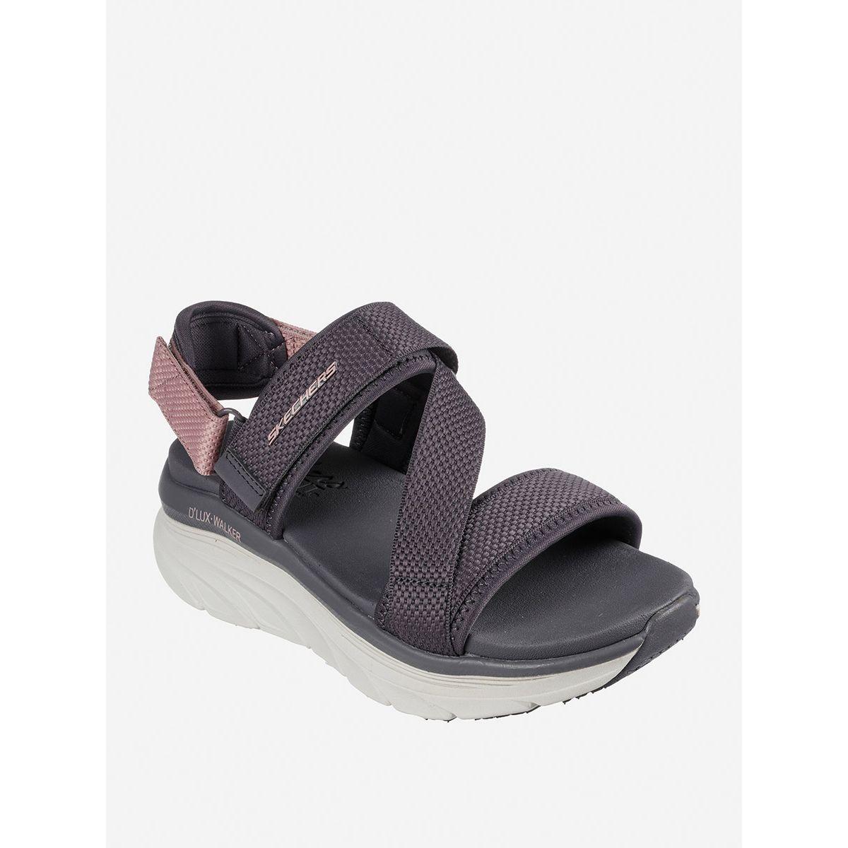 Skechers D'Lux Walker Comfort Sandals-women-shoes-sandals-flats-image-3