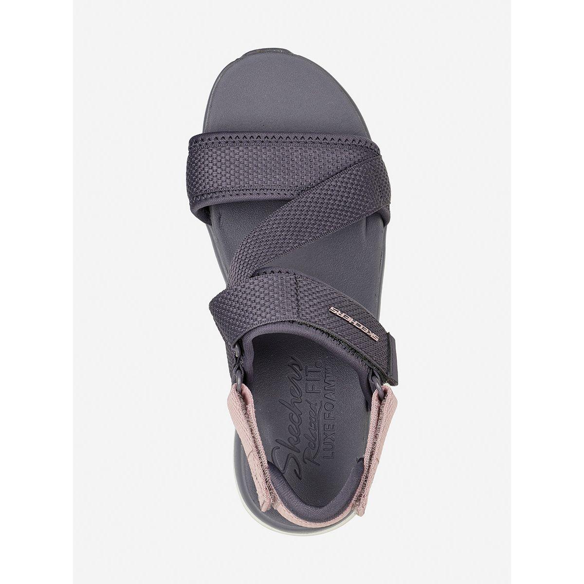 Skechers D'Lux Walker Comfort Sandals-women-shoes-sandals-flats-image-4