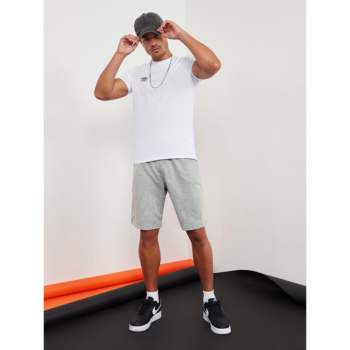 Umbro Washed Knee Length Shorts-men-clothing-bottoms-shorts-image-2