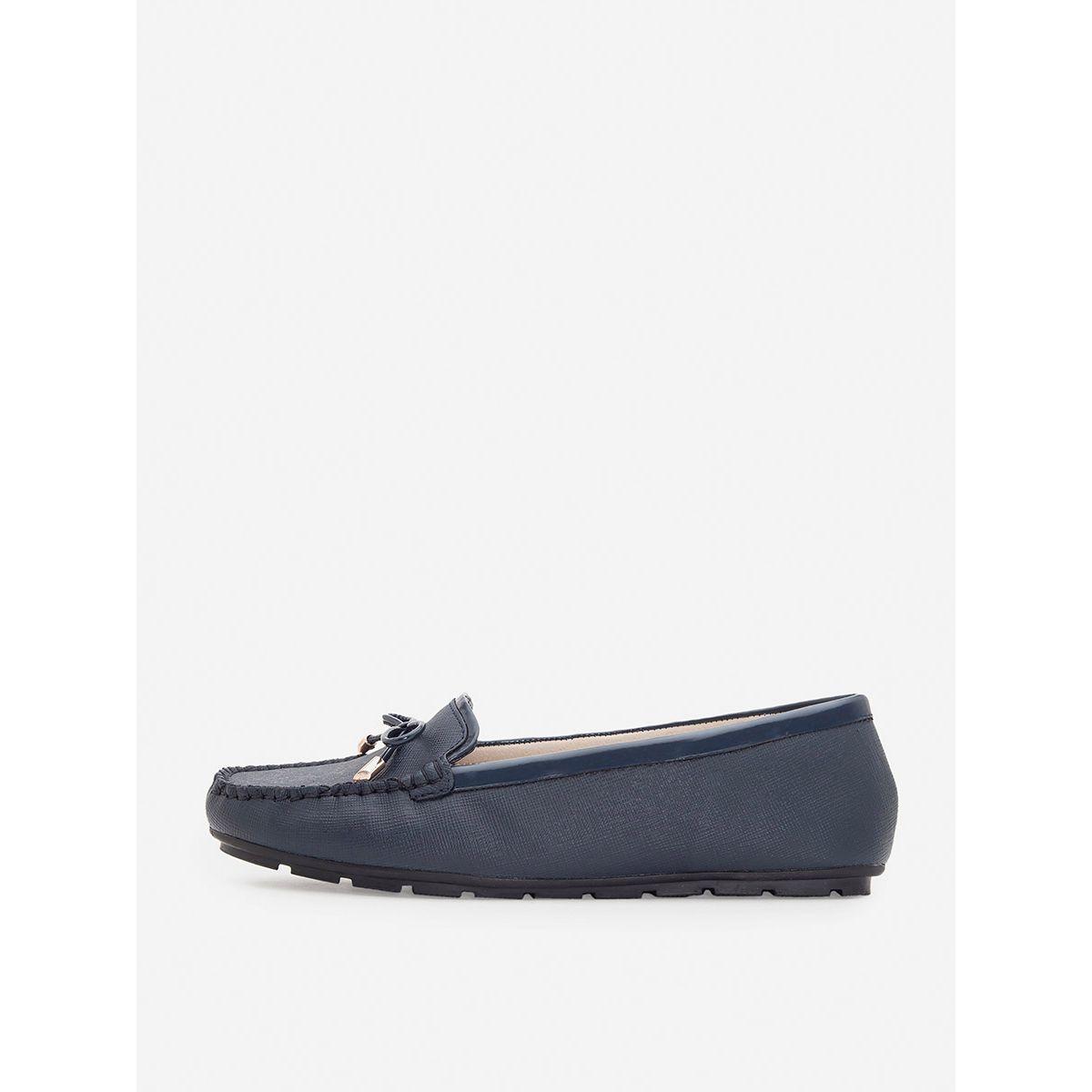 Bow Detail Round Toe Loafer-women-shoes-loafersandmoccasins-image-2