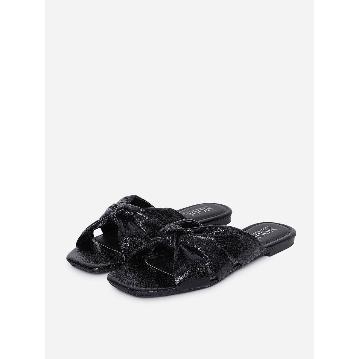 Knot Detail Flat Sandals-women-shoes-sandals-flats-image-4
