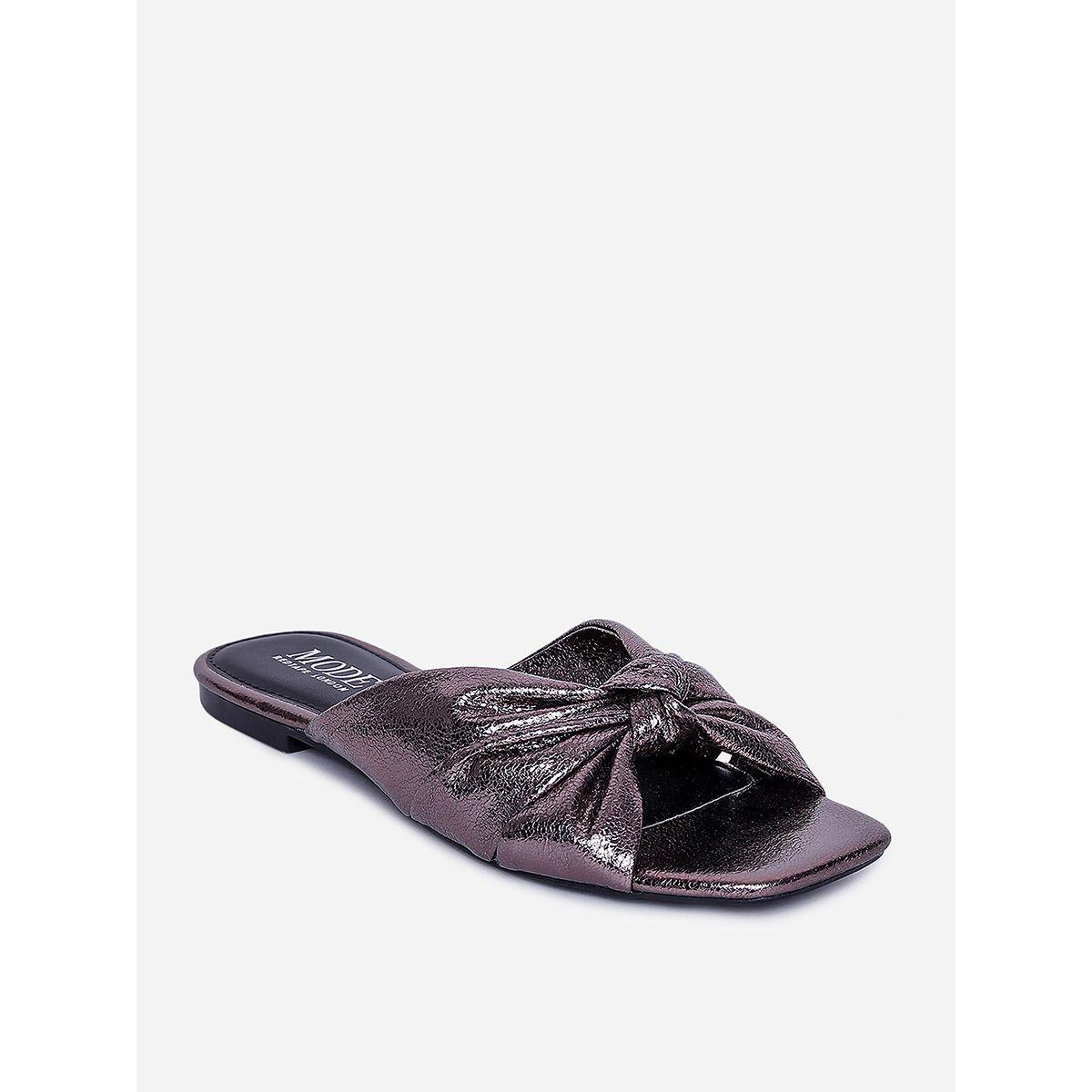 Knot Detail Flat Sandals-women-shoes-sandals-flats-image-3