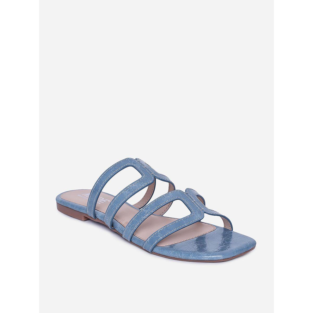 Strappy Detail Flat Sandals-women-shoes-sandals-flats-image-3