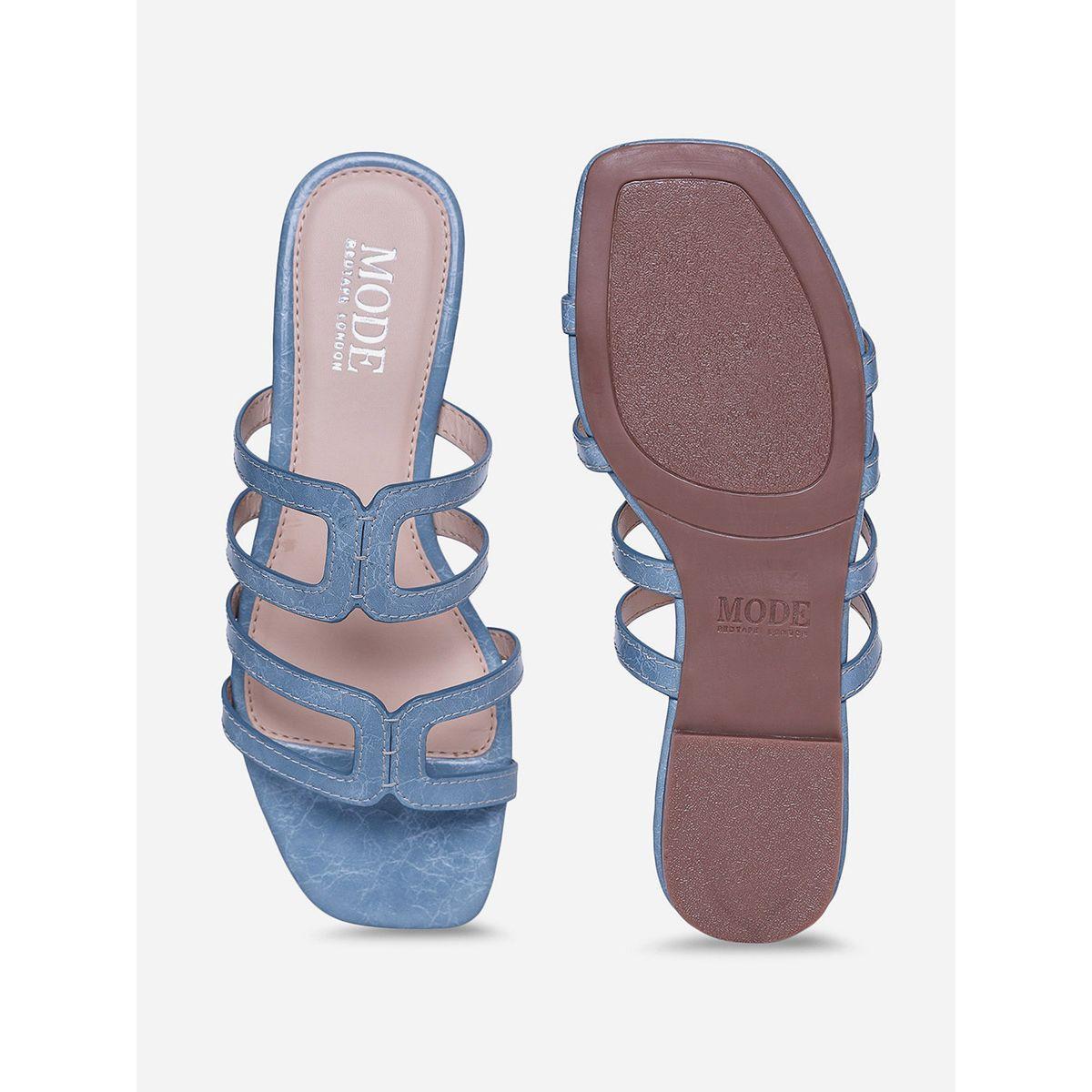 Strappy Detail Flat Sandals-women-shoes-sandals-flats-image-5