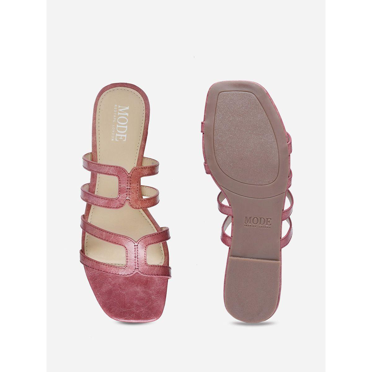 Strappy Detail Flat Sandals-women-shoes-sandals-flats-image-5