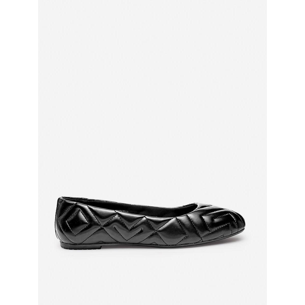 Quilted Detail Ballerina-women-shoes-loafersandmoccasins-image-1