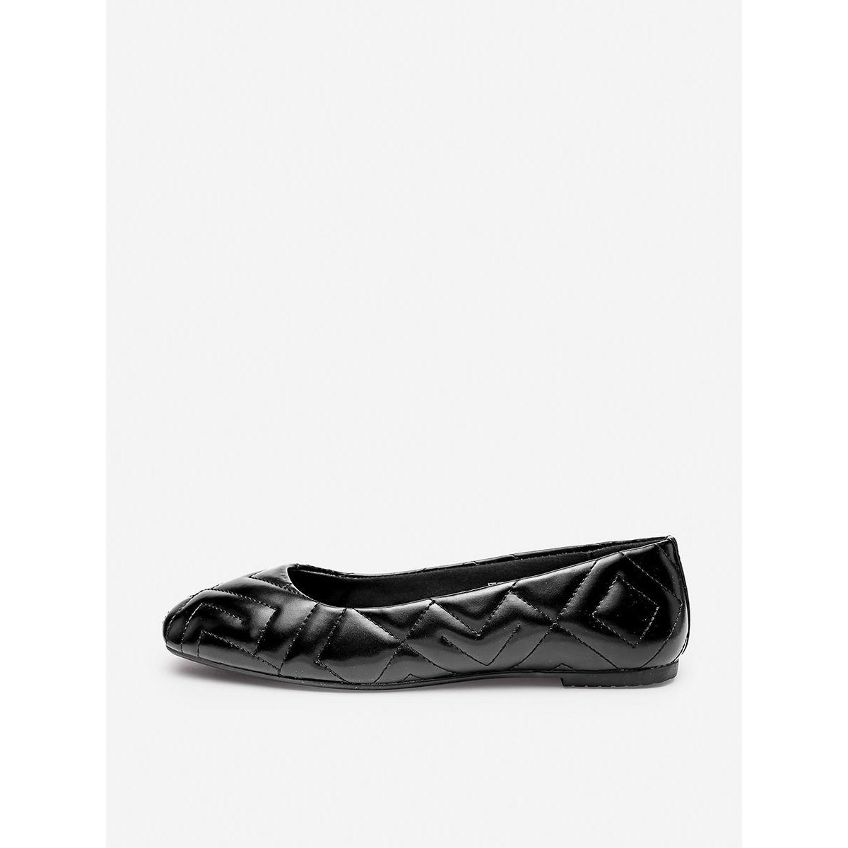Quilted Detail Ballerina-women-shoes-loafersandmoccasins-image-2