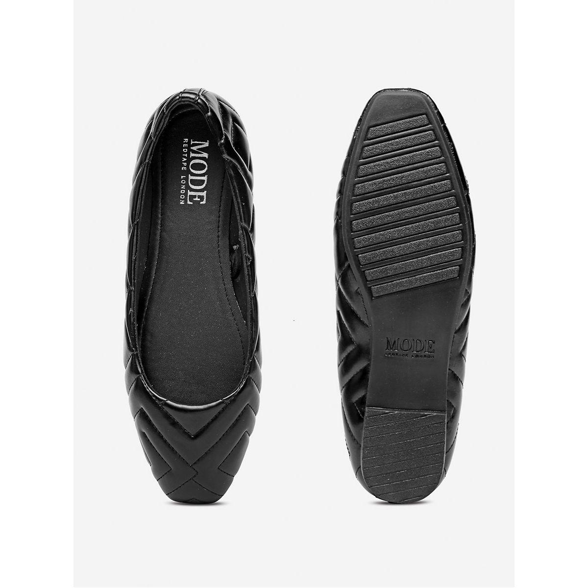 Quilted Detail Ballerina-women-shoes-loafersandmoccasins-image-5