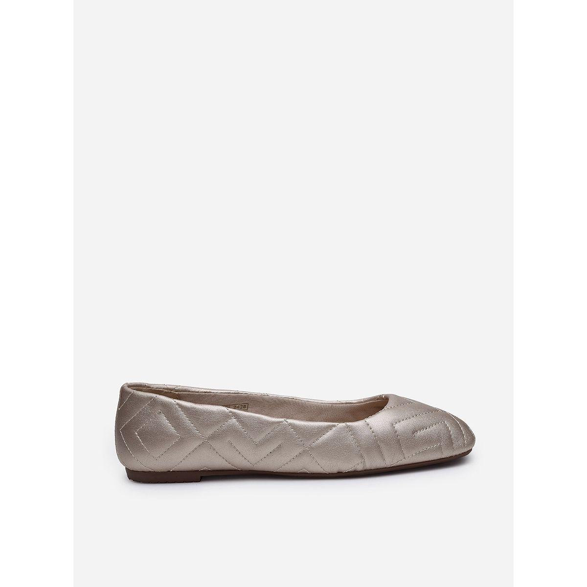 Quilted Detail Ballerina-women-shoes-loafersandmoccasins-image-1
