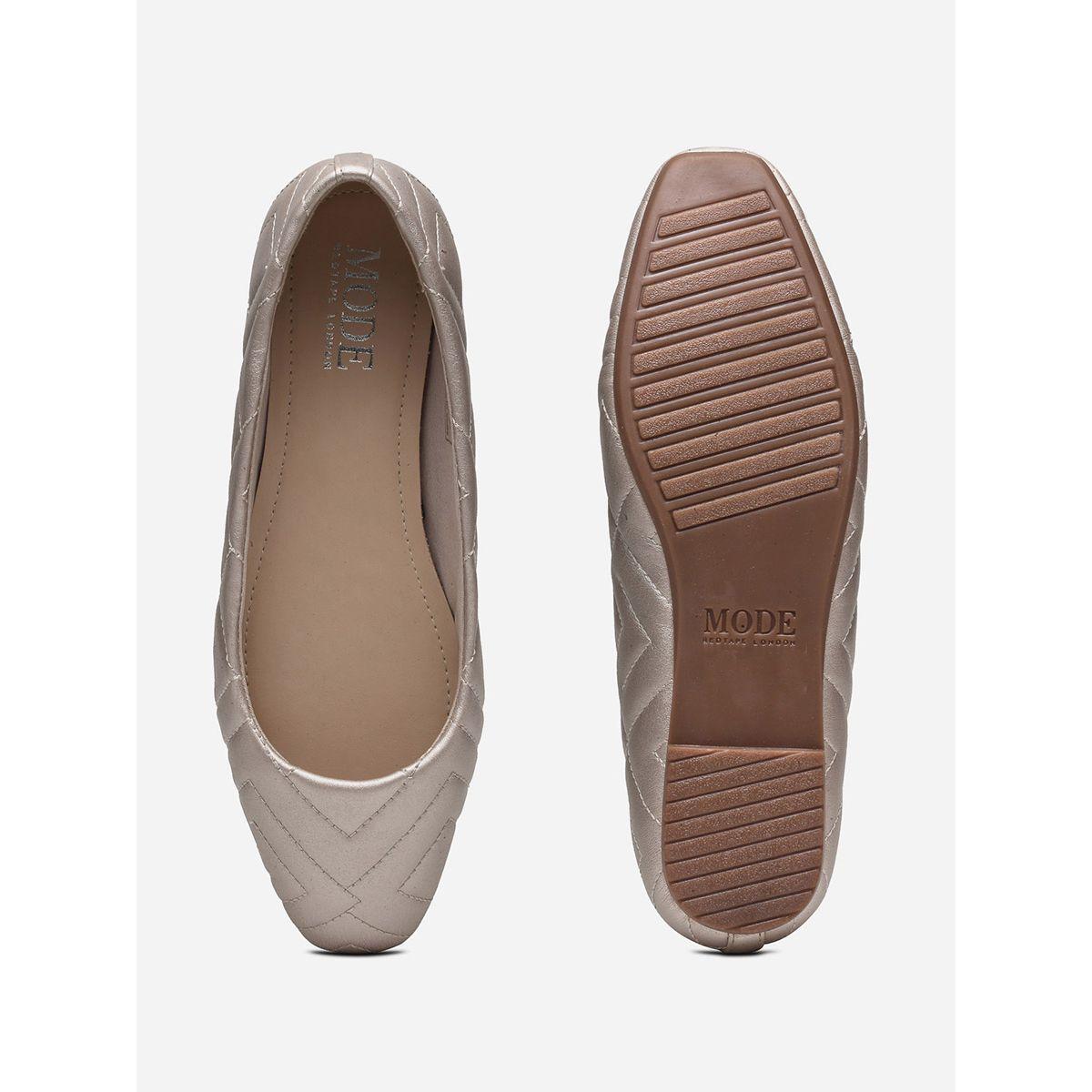 Quilted Detail Ballerina-women-shoes-loafersandmoccasins-image-5