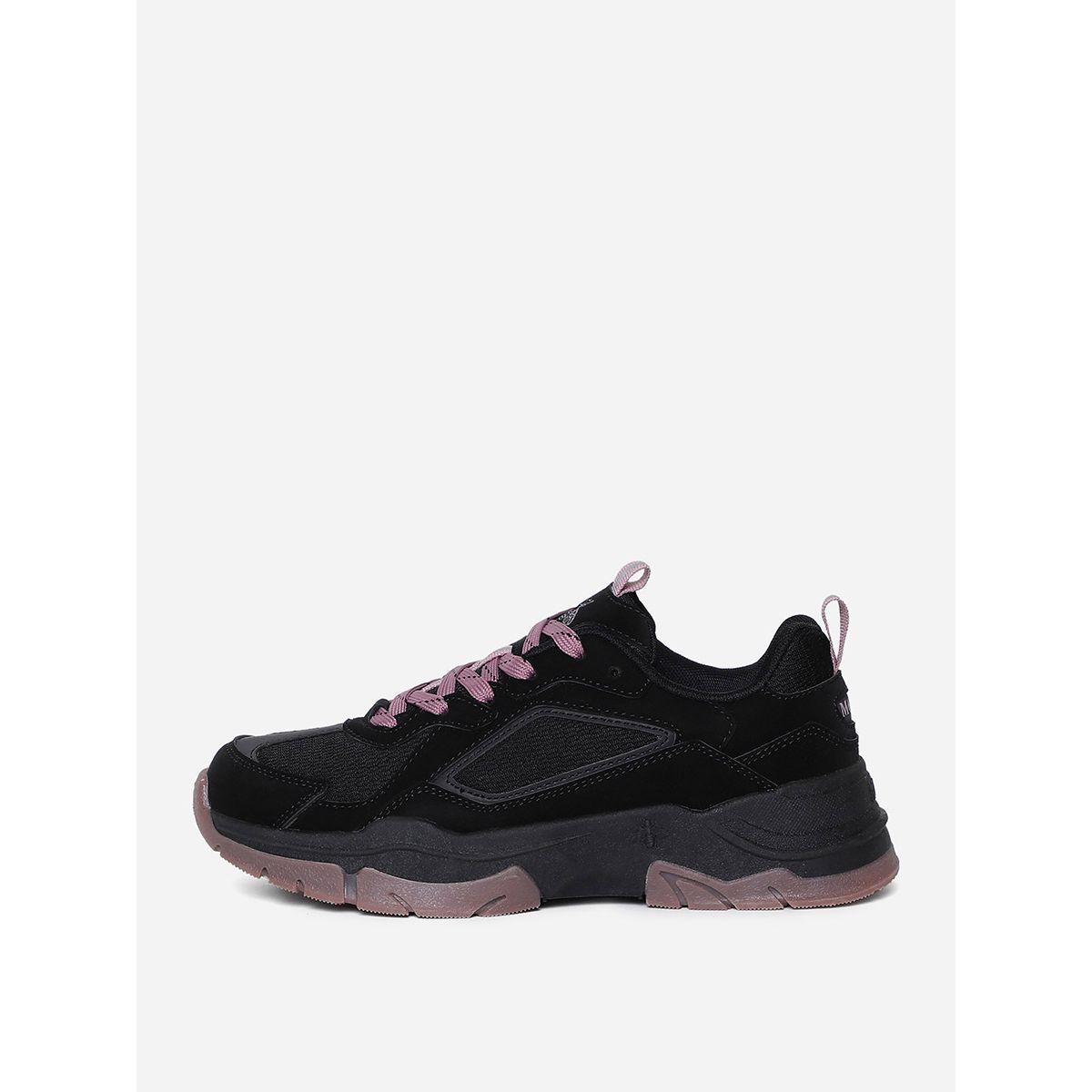 Velvet Textile Chunky Sneakers-women-shoes-sneakers-image-2