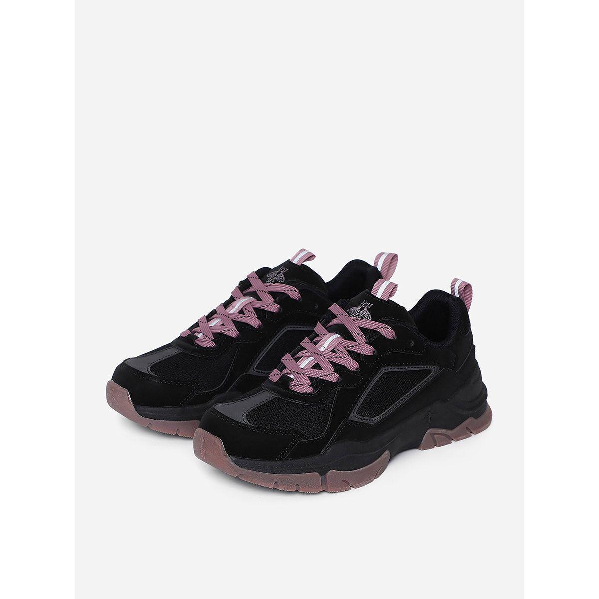 Velvet Textile Chunky Sneakers-women-shoes-sneakers-image-4