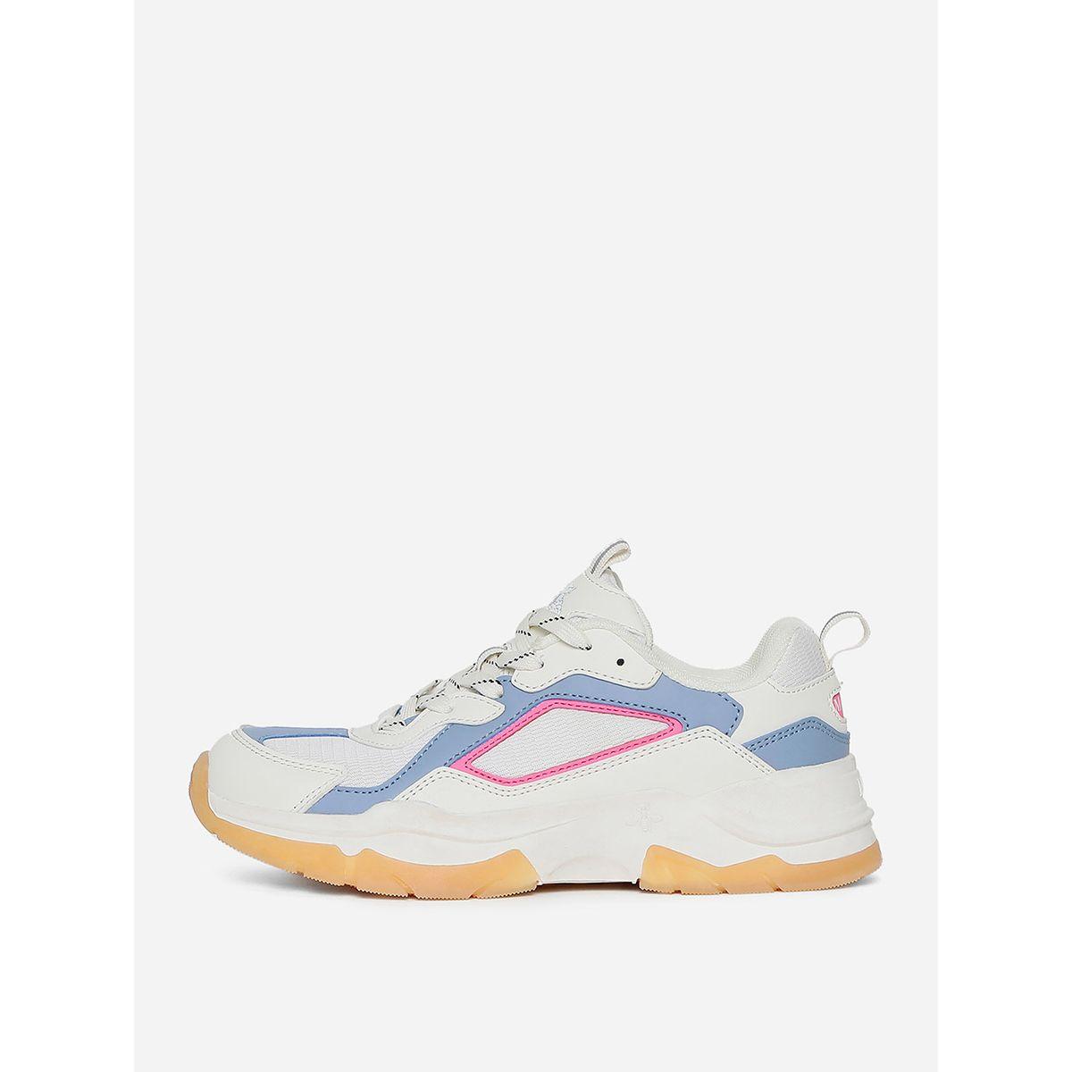 Contrast Panel Chunky Sneakers-women-shoes-sneakers-image-2