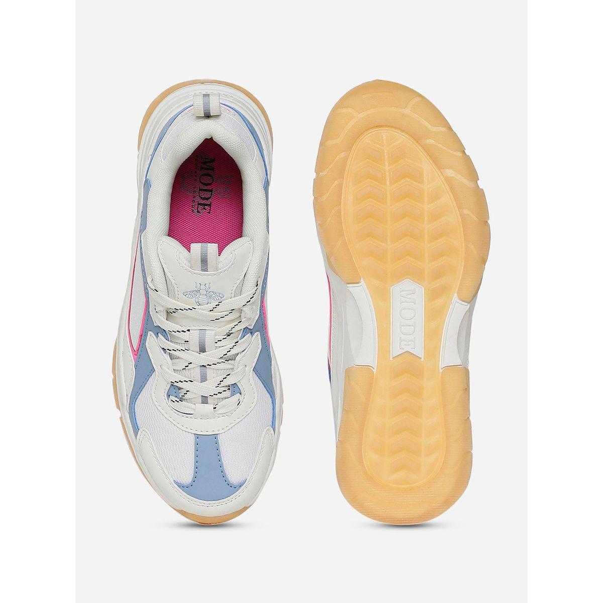 Contrast Panel Chunky Sneakers-women-shoes-sneakers-image-5