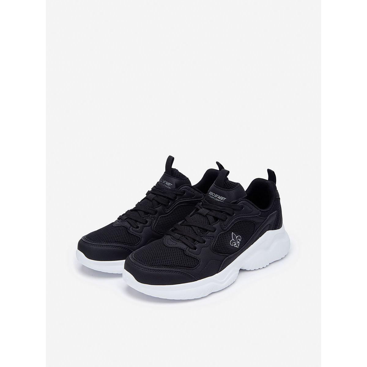 Patterned Logo Detail Sneakers-men-shoes-sneakers-image-4