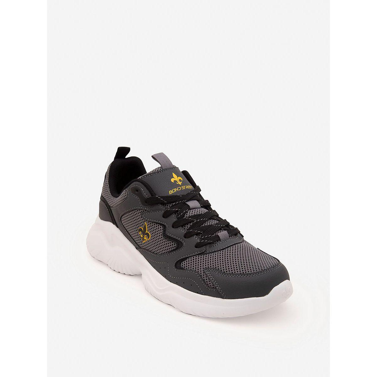 Patterned Logo Detail Sneakers-men-shoes-sneakers-image-2