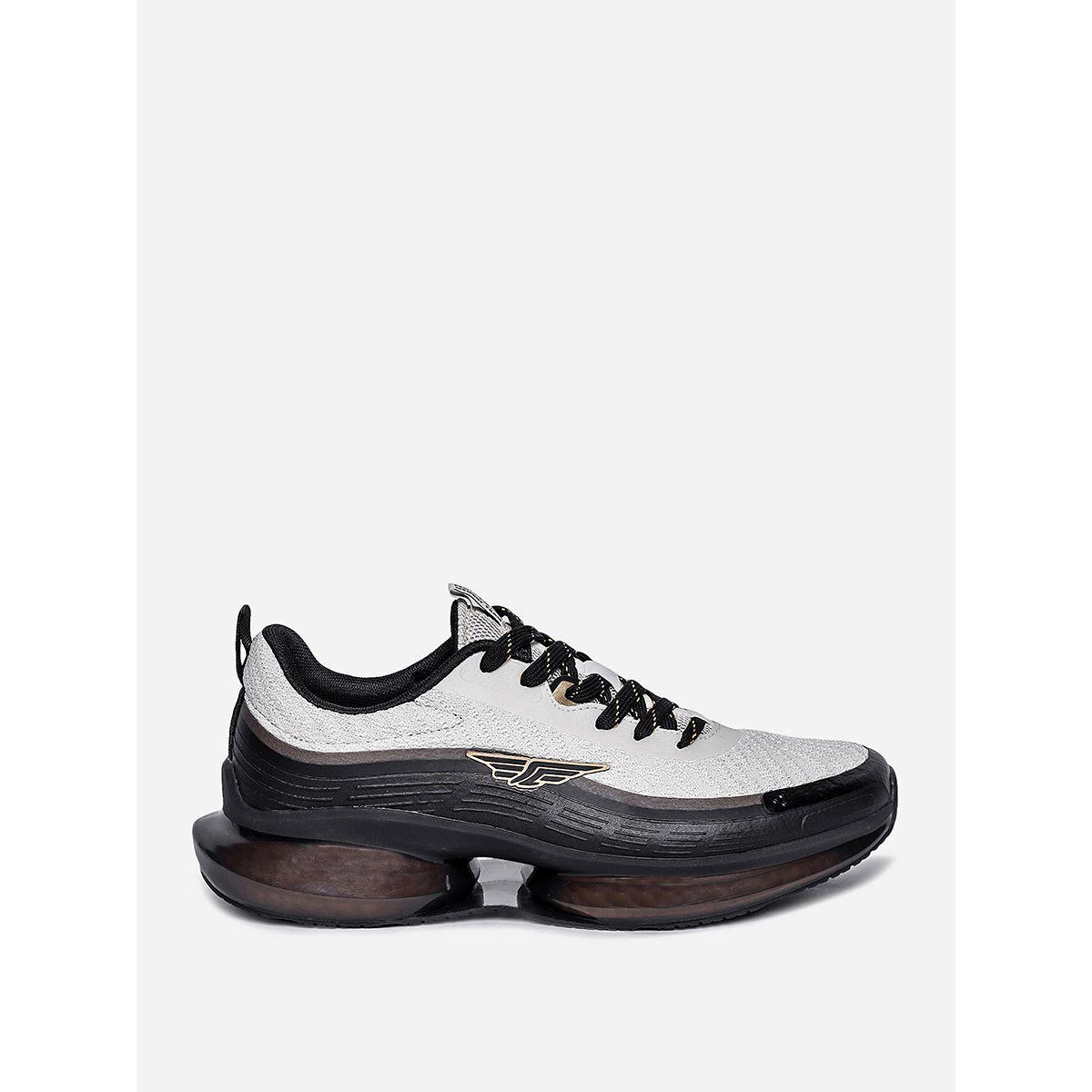 Patterned Sole Lace Up Sneakers-men-shoes-sneakers-image-1