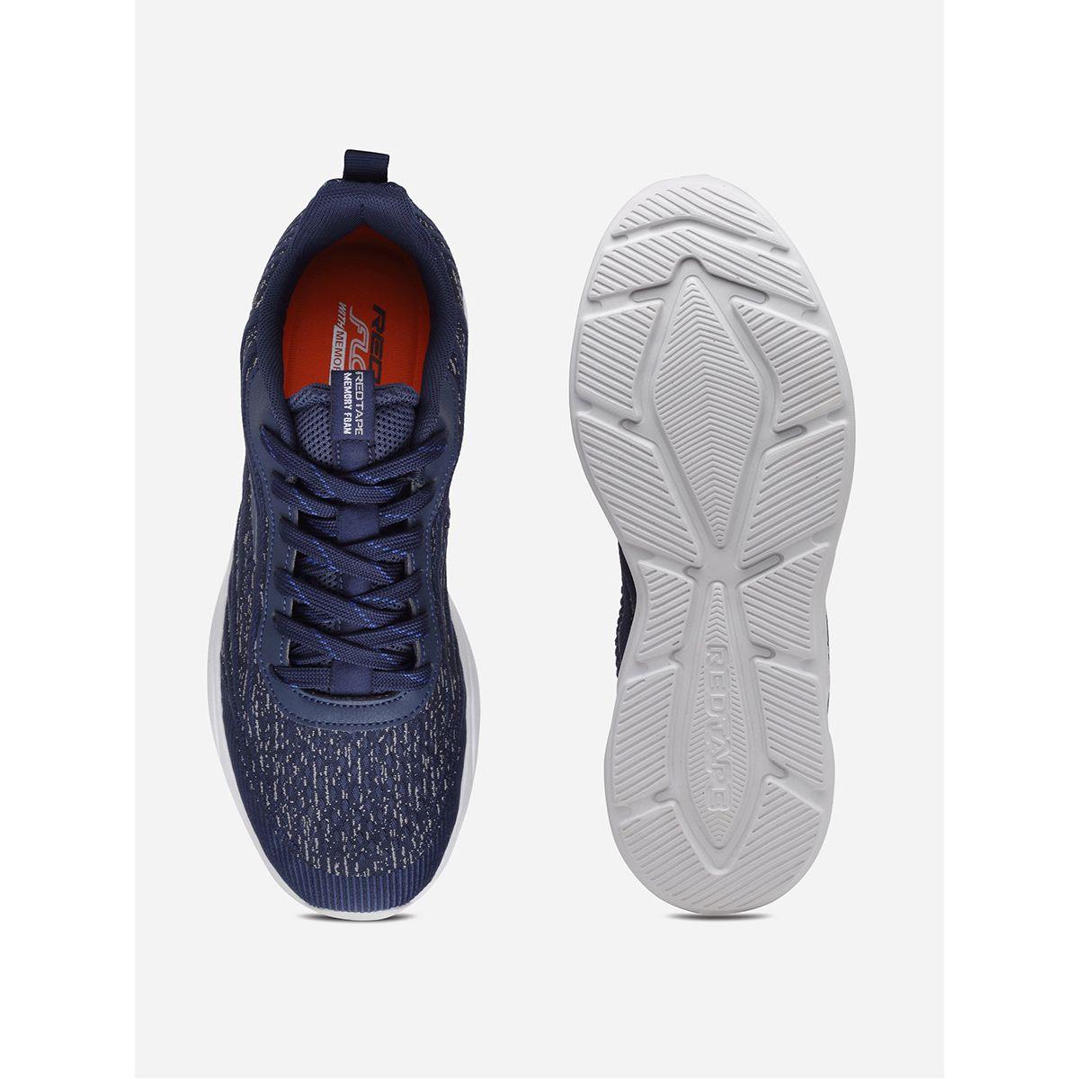 Logo Detail Textured Trainers-sports-men-shoes-image-5