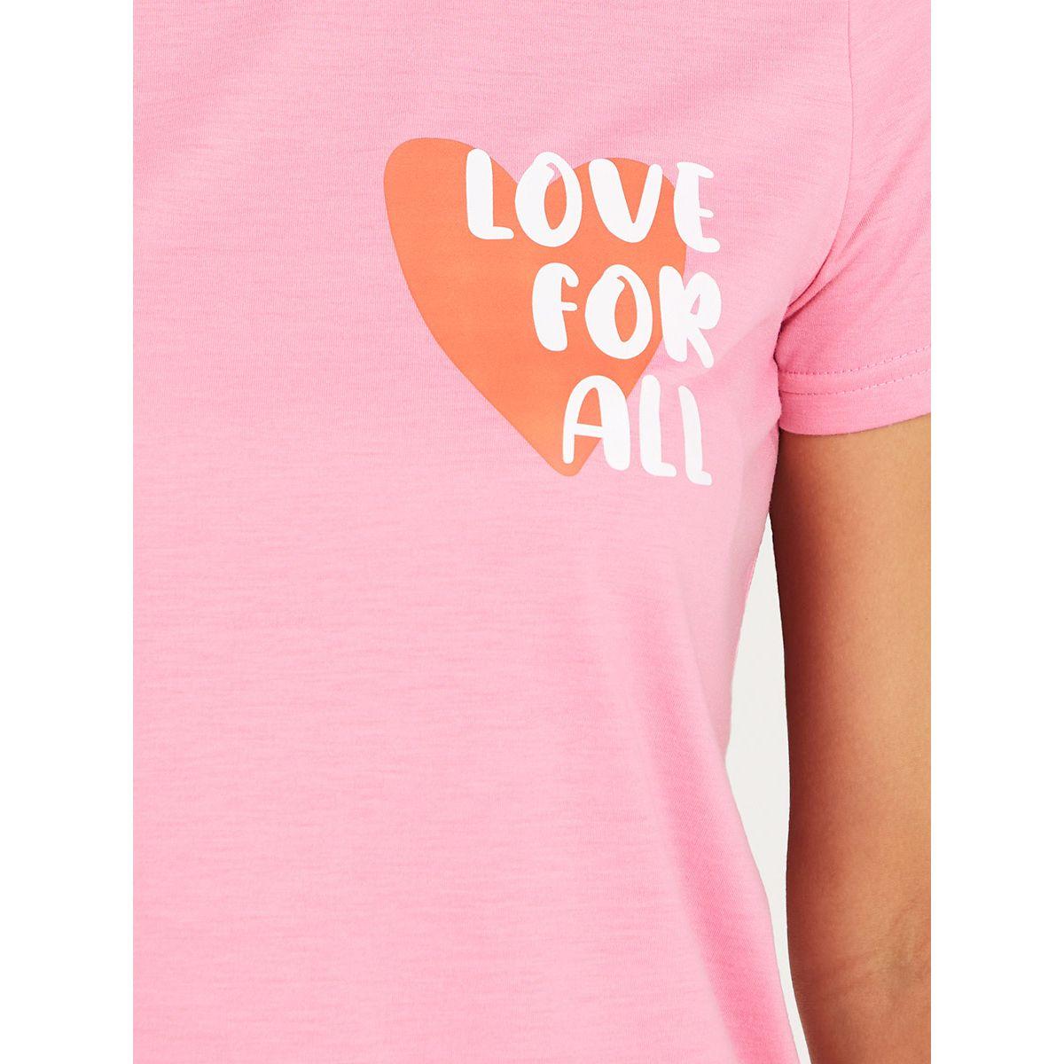 طقم بيجاما من ( تيشيرت + بنطال )-women-clothing-nightwear-pyjamas-longsets-image-3