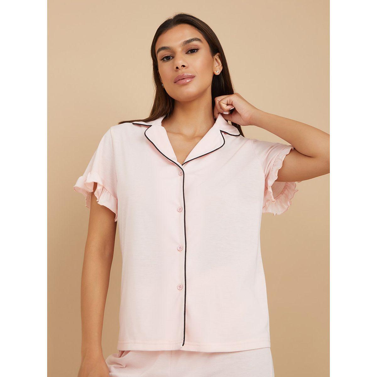 طقم من ( بلوزة + بنطال )-women-clothing-nightwear-pyjamas-longsets-image-3