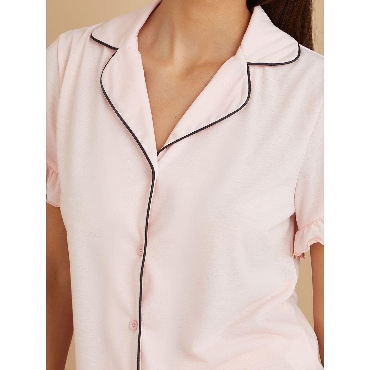 طقم من ( بلوزة + بنطال )-women-clothing-nightwear-pyjamas-longsets-image-4
