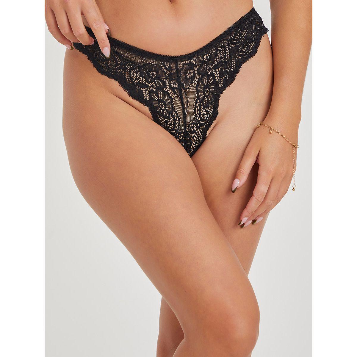 مجموعة من 4 ( صدرية + شورت + سروال بكيني + روب ) من ستايلي-women-clothing-lingerie-lingeriesets-image-12