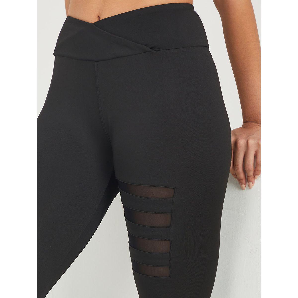 ليقنز رياضي مزين بتداخلات شبكية-women-clothing-sportswearandactivewear-bottoms-image-3