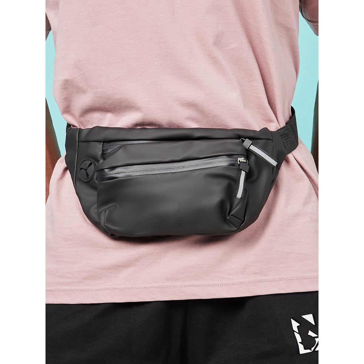 Styli Double Zip Compartment Bum Bag-men-bags-image-3