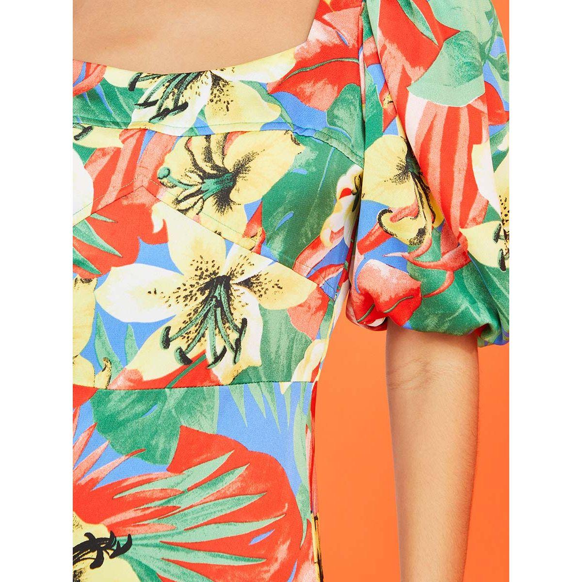 فستان طويل باكمام قصيرة من ستايلي-women-clothing-dresses-image-3
