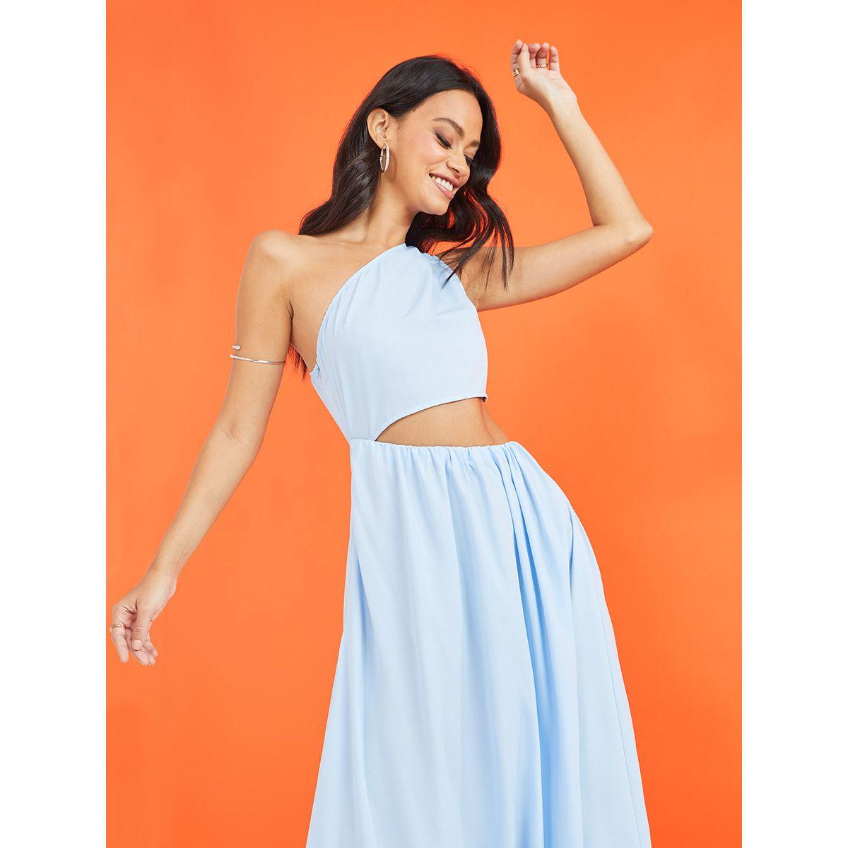فستان طويل مزين بفتحة من ستايلي-women-clothing-dresses-image-2