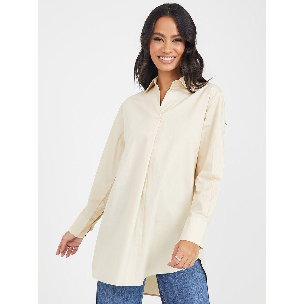 تونيك طويل باكمام طويلة من ستايلي-women-clothing-shirtsandblouses-blouses-image-1