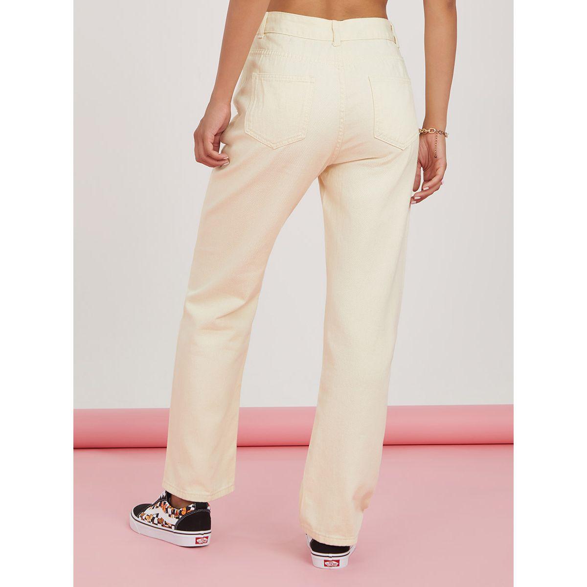 جينز بقصة مستقيمة مع جيوب من ستايلي-women-clothing-bottoms-jeans-image-4