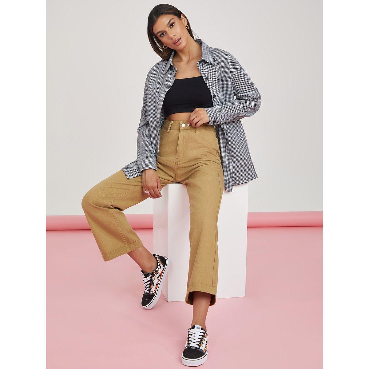 جينز بقصة واسعة وخصر عالي من ستايلي-women-clothing-bottoms-jeans-image-5