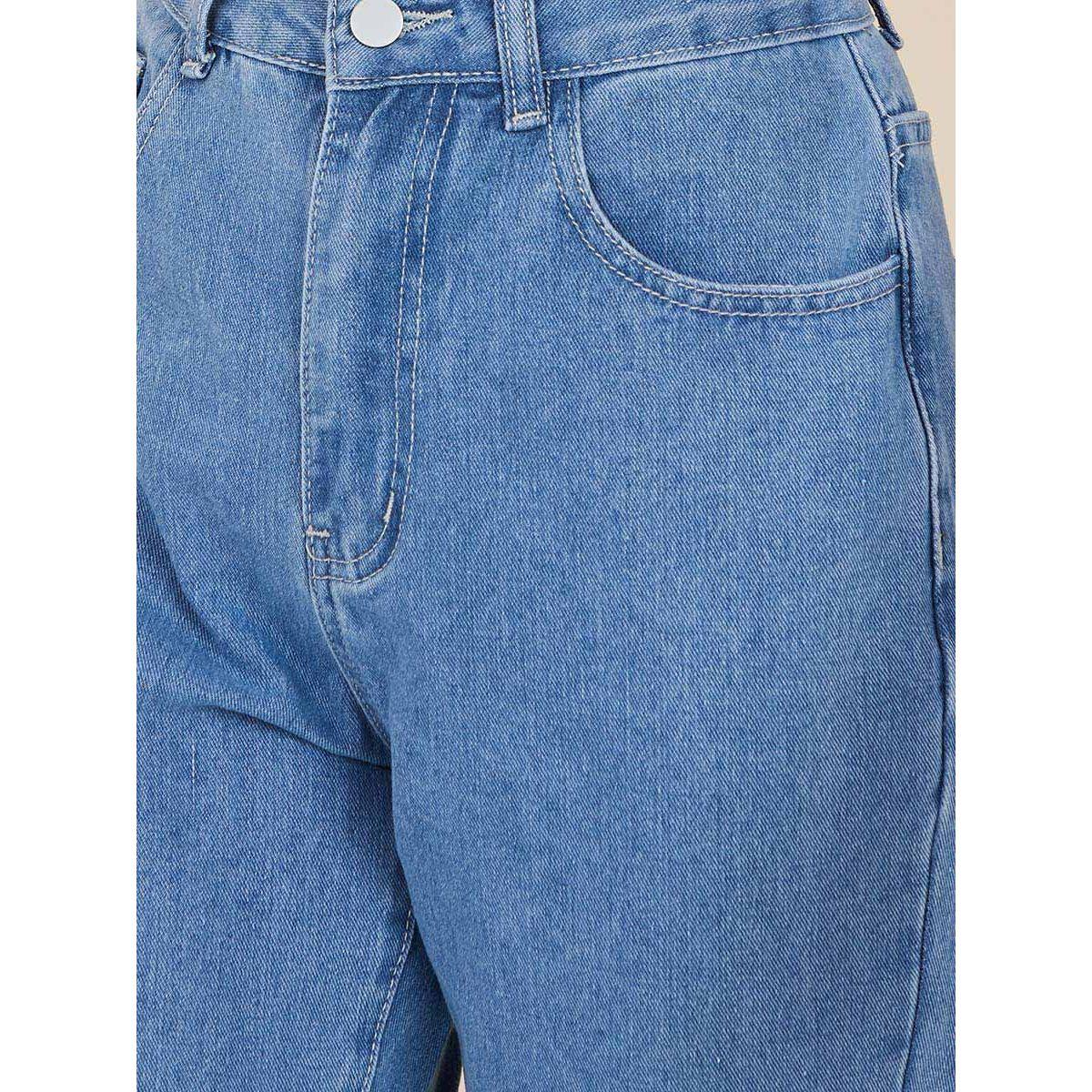 Styli High Rise Mom Jeans with Raw Edge-women-clothing-bottoms-jeans-image-3