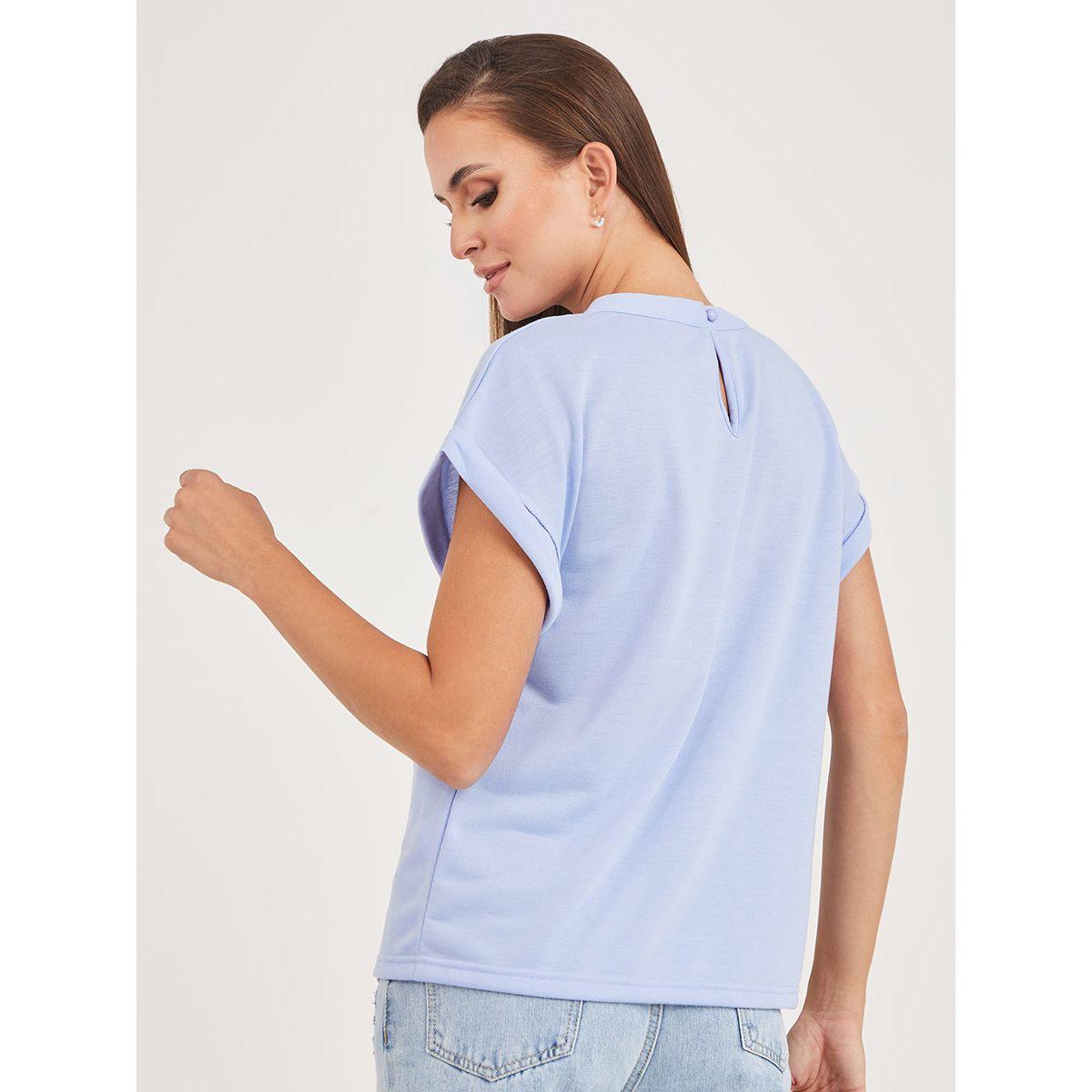 تيشيرت باكمام مطوية-women-clothing-tshirts-image-5