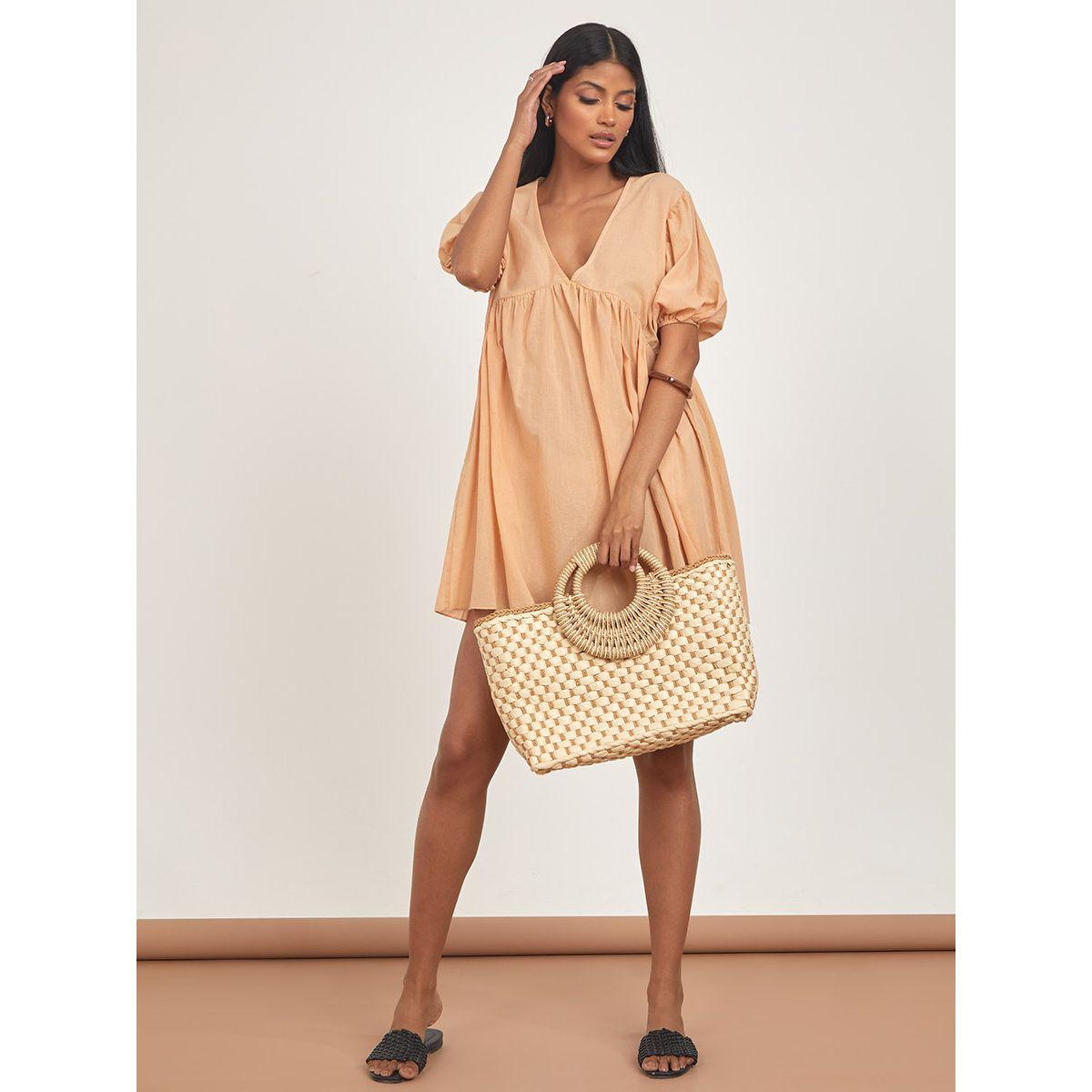 فستان بحر باكمام قصيرة من ستايلي-women-clothing-swimandbeach-beach-beachwear-image-2