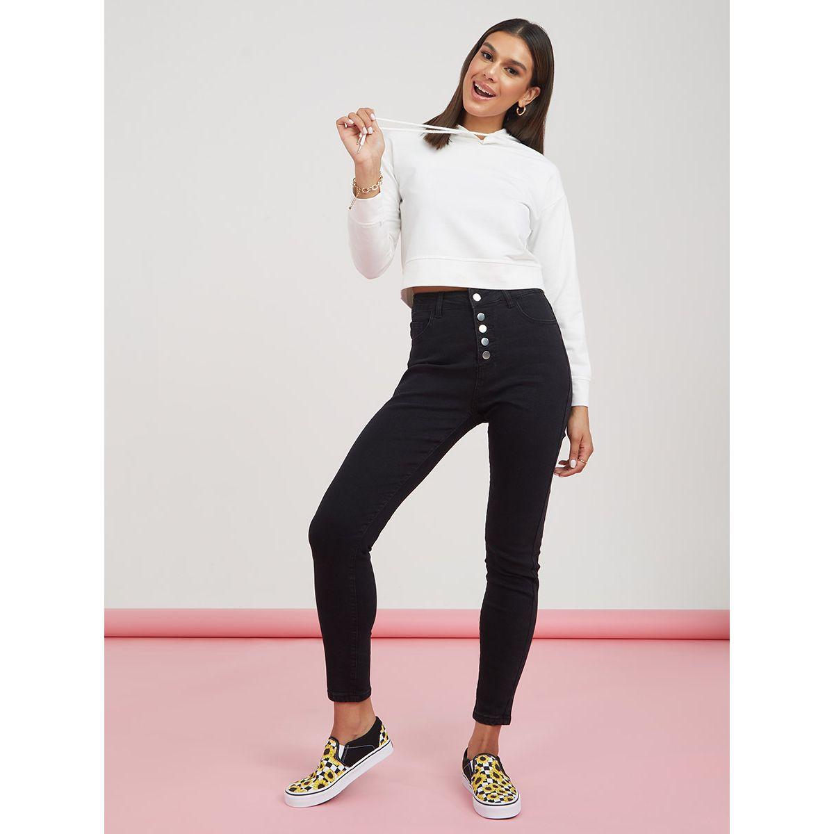 Styli Button-Up High Rise Skinny Jeans-women-clothing-bottoms-jeans-image-1