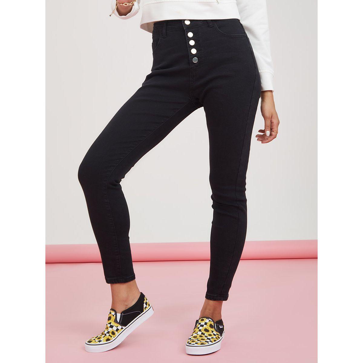 Styli Button-Up High Rise Skinny Jeans-women-clothing-bottoms-jeans-image-2