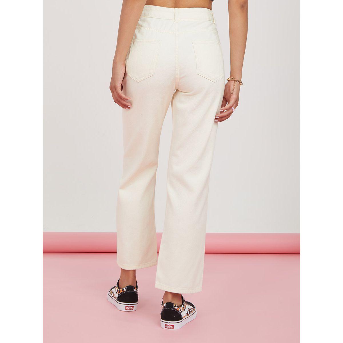 جينز بقصة مستقيمة مع جيوب من ستايلي-women-clothing-bottoms-jeans-image-4