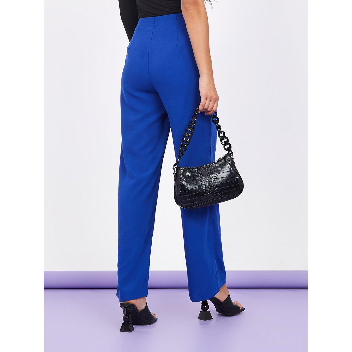 Styli High Waist Belted Wide Leg Trouser-women-clothing-bottoms-trousers-image-4