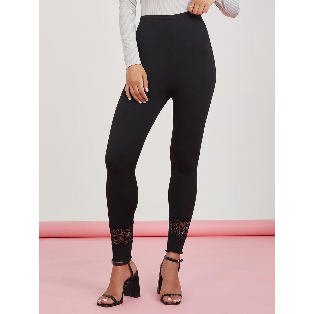 ليقنز بحواف مزينة بدانتيل من ستايلي-women-clothing-bottoms-leggings-image-3