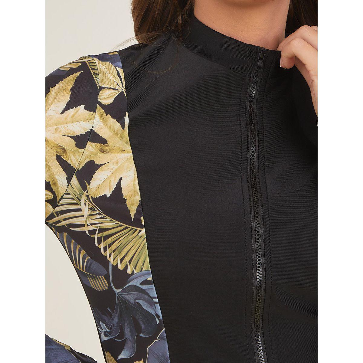 Styli Printed Contrast Peplum Zip Burkini-women-clothing-swimandbeach-swim-burkinis-image-3