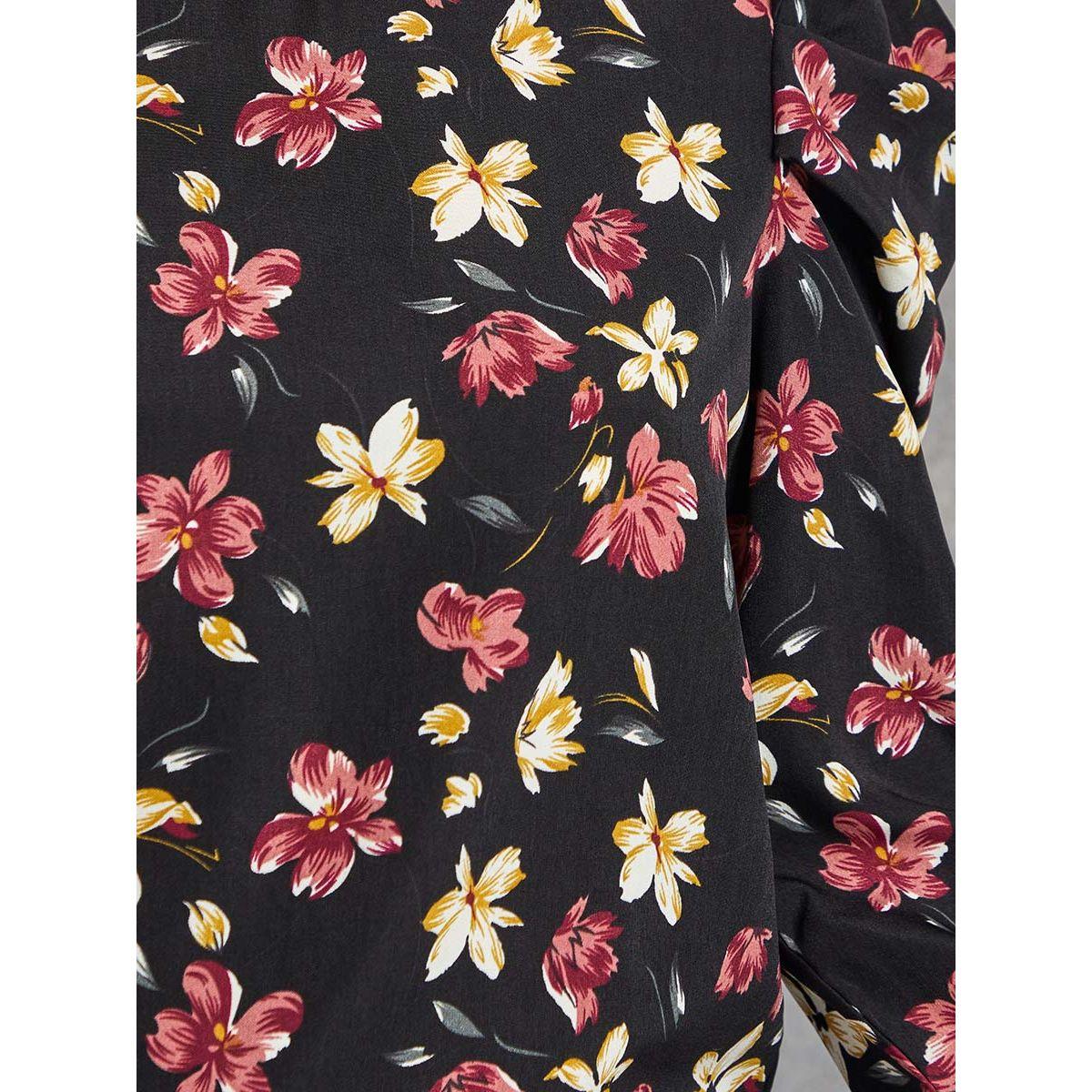 بلوزة كاجوال مطبعة بزهور من ستايلي-women-clothing-shirtsandblouses-blouses-image-4