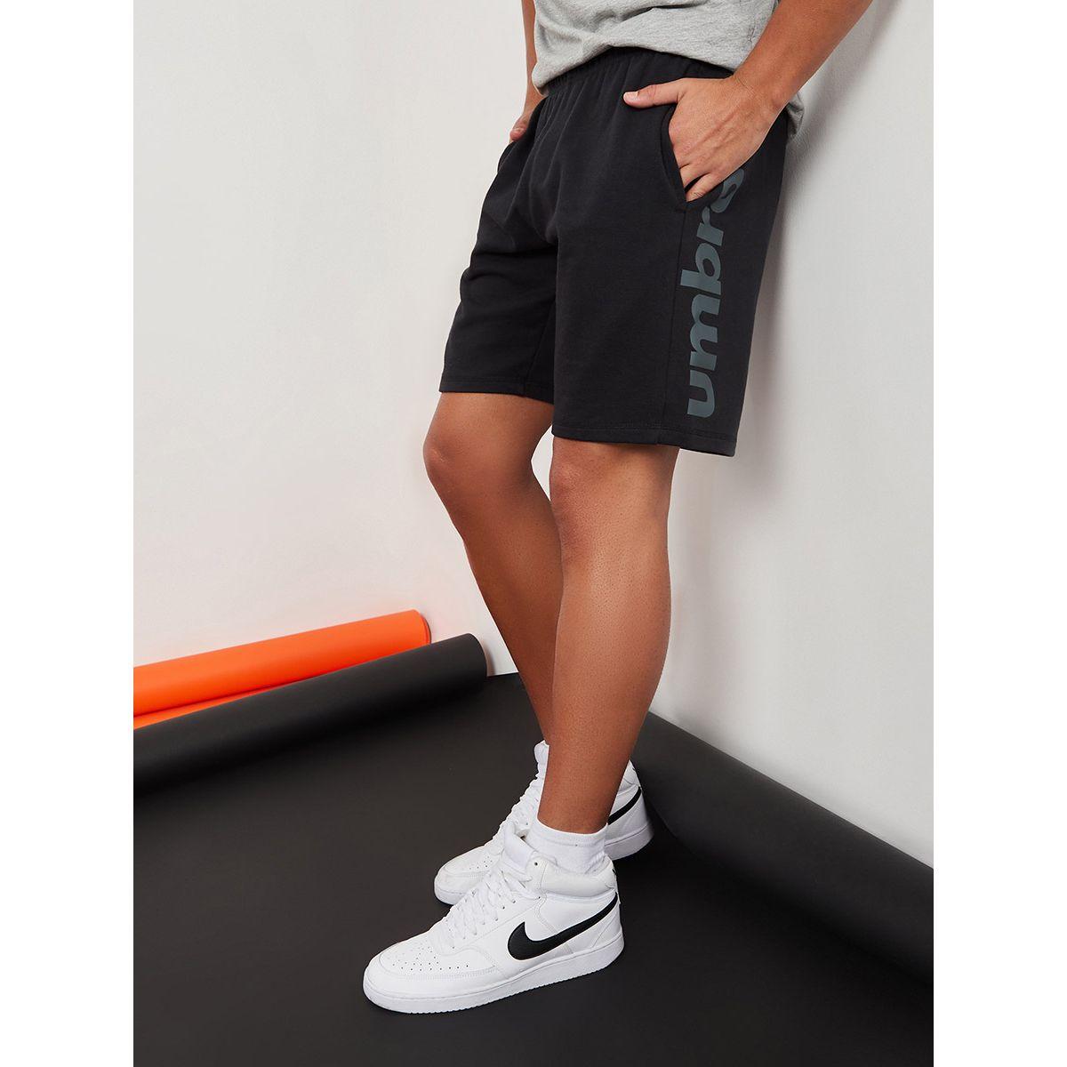 Umbro FW Linear Logo Graphic Loopback Shorts-men-clothing-sportswearandactivewear-bottoms-image-1