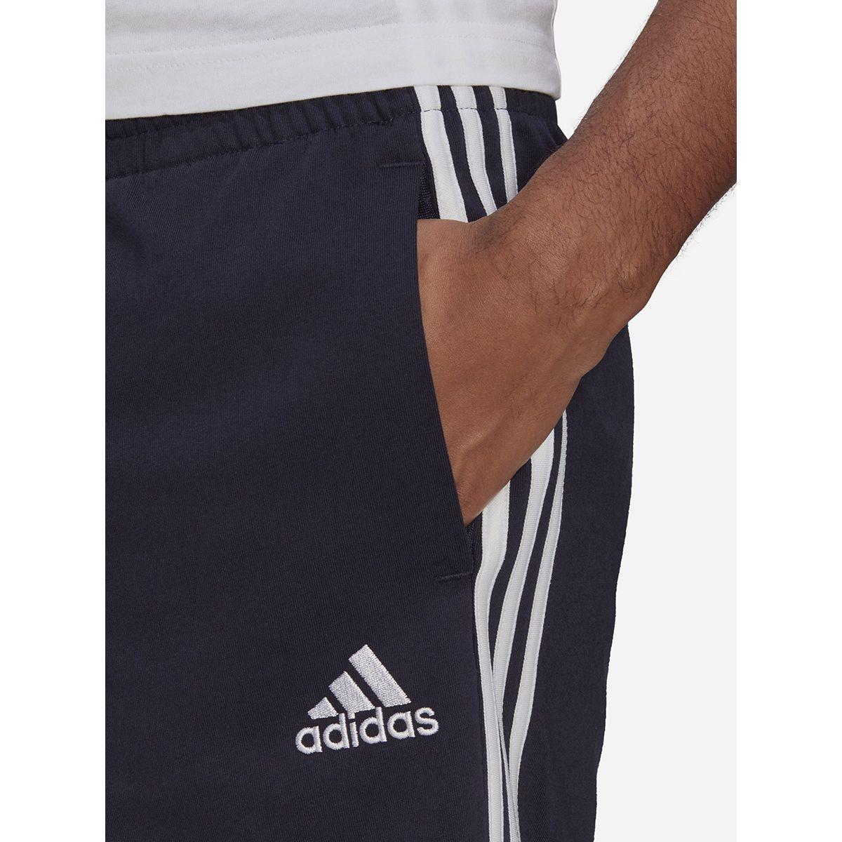 Adidas 3-Stripe Single Jersey Shorts-men-clothing-bottoms-shorts-image-3